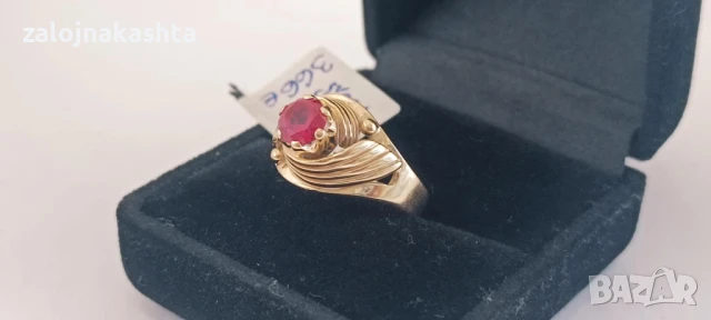 Руски Златен пръстен-4,45гр/14кр, снимка 2 - Пръстени - 50977174