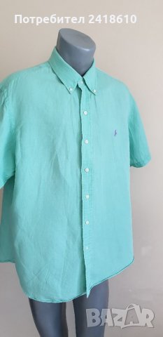 POLO Ralph Lauren Len/Silk Mens Size XL ОРИГИНАЛ! Лен/Коприна Мъжка Риза!, снимка 10 - Ризи - 32933289