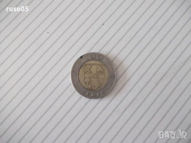 Монета "100 CEDIS - GHANA" - Гана, снимка 3 - Нумизматика и бонистика - 52596030