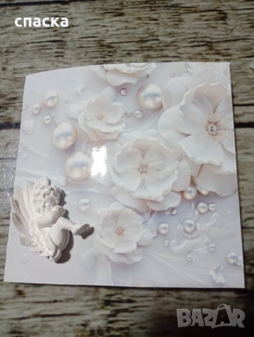 картичка с гипсова фигурка , снимка 9 - Колекции - 51870409