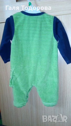 Комплект гащеризон и блузка, снимка 2 - Комплекти за бебе - 27159715