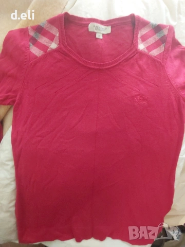 BURBERRY и Max Mara Original Size M 100% Коприна Страхотна ризка, снимка 1 - Ризи - 49789932