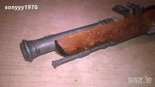 АНТИКА-кремаклия-пищов-внос франция-37см, снимка 7 - Колекции - 26232076