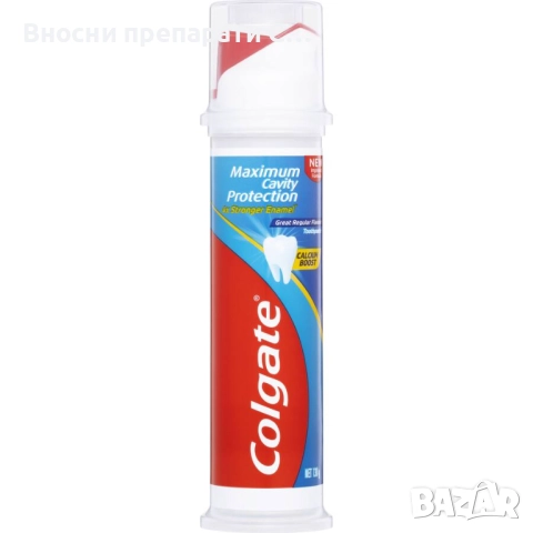Колгейт Кавити протекшън паста за зъби помпа 100мл.