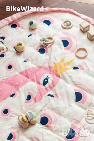 Peacock 120см бебешка подложка за игра НОВО, снимка 5 - Други - 35299323