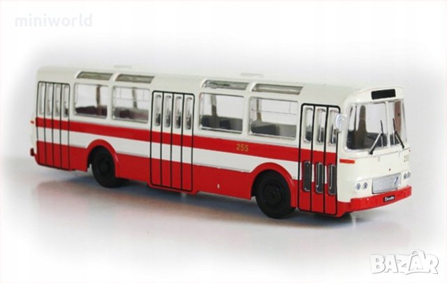 Skoda Karosa SM-11 автобус - мащаб 1:72 на DeAgostini моделът е нов в блистер, снимка 1 - Колекции - 43498754