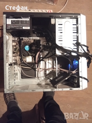 Продавам офис компютър i3 6100, снимка 4 - Работни компютри - 52448012