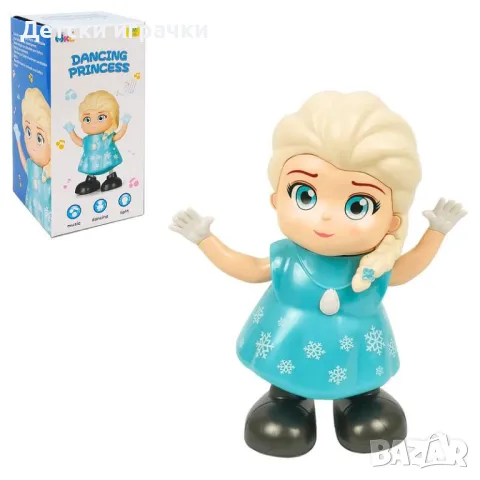 Танцуваща кукла Елза, Музикална, Светлинни ефекти