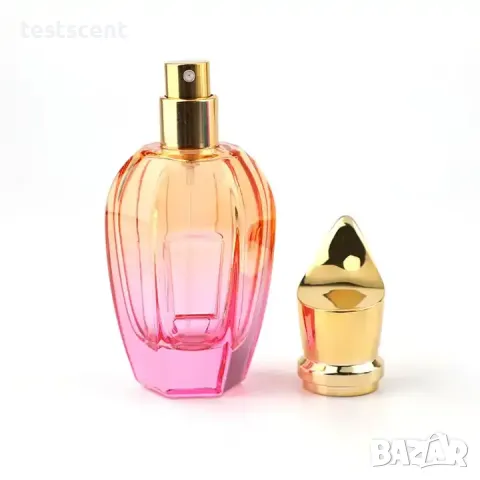 Празни стилни бутилки за отливане на парфюм 30мл/50мл разноцветни готин дизайн, снимка 4 - Унисекс парфюми - 44184748