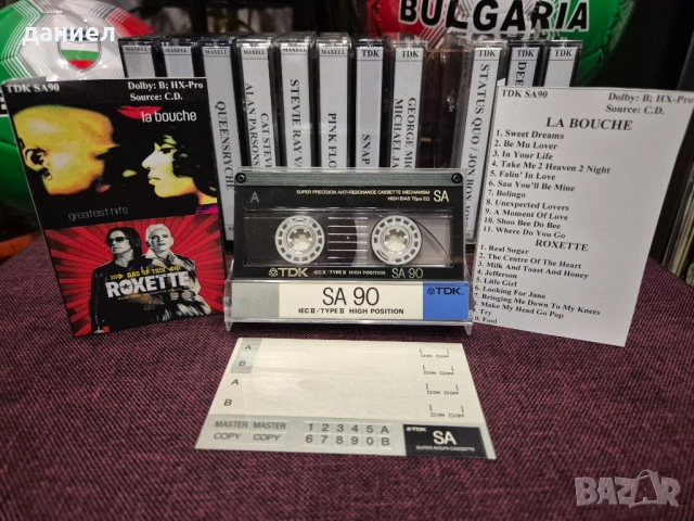 Качествени аудио касети TDK SA/SA-X и MAXELL XLII/XLII-S - TYPE II - хромна лента с хубави записи, снимка 11 - Аудио касети - 52737233