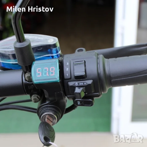 ЕЛЕКТРИЧЕСКИ МОТОР CP-9 RED, 3500W, снимка 8 - Мотоциклети и мототехника - 52617381