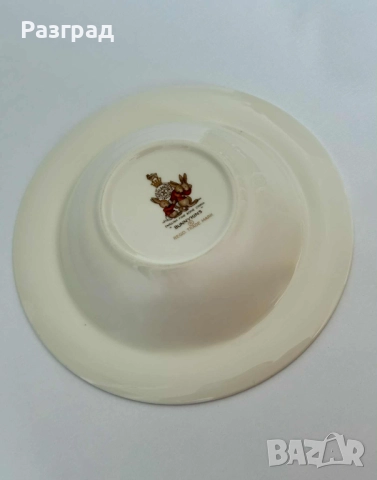 Детска чиния Royal Doulton Bunnykins, снимка 8 - Чинии - 52348666