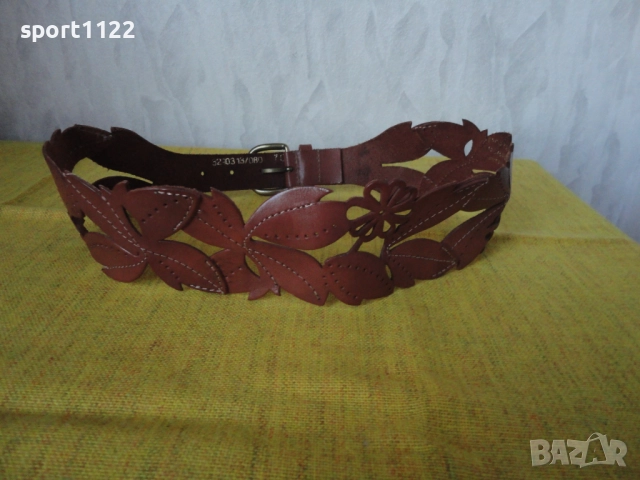 Promod/нов/естествена кожа/дамски колан, снимка 2 - Колани - 52527281