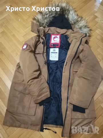 Мъжка зимна шуба CANADA WEATHER GEAR Размер L, снимка 4 - Якета - 52661459