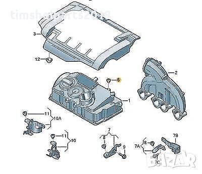 Тампон капак на мотора AUDI SEAT SKODA VW Caddy, снимка 5 - Аксесоари и консумативи - 38865317