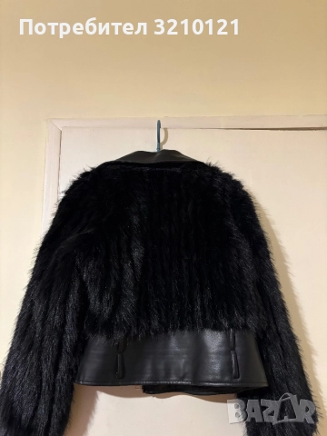 Дамско зимно кожено яке. , снимка 6 - Якета - 52629994