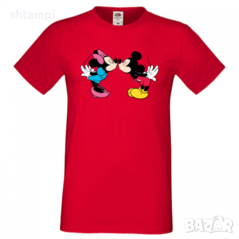 Мъжка тениска Mickey & Minnie 8 Подарък,Изненада,Рожден ден