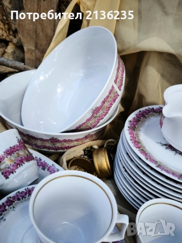 Сервиз за хранене 37 части , снимка 6 - Сервизи - 51949459