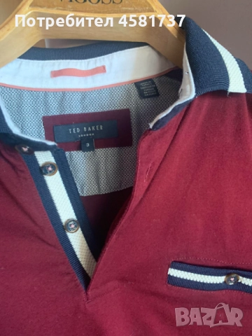 Мъжка тениска поло шърт Ted Baker, снимка 7 - Тениски - 51717722