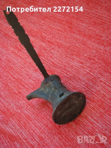 Османско джезве-1816г, снимка 2 - Антикварни и старинни предмети - 28633384