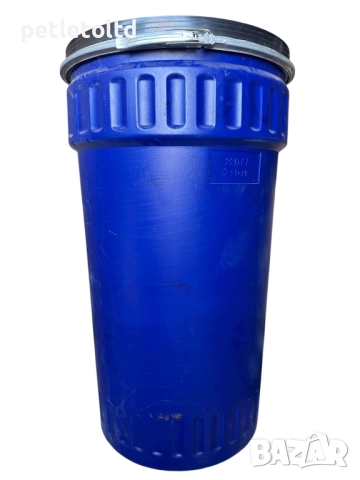 Бидон 220 литра с метален обръч, снимка 2 - Други стоки за дома - 23189276