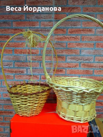 Две кошници, снимка 1 - Декорация за дома - 36905383