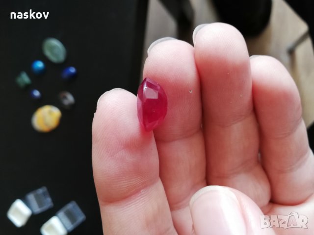 Естествени минерали - Лазурит, Рубин, Яспис, Амазонит, Цитрин, Ейлат, Аметист, снимка 5 - Други - 27745260