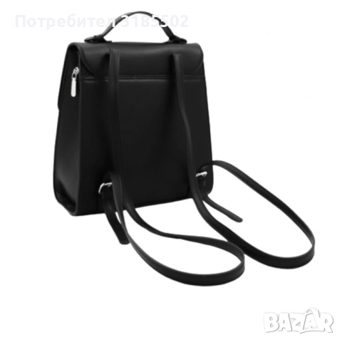 Кокетна дамска раничка, със сламени детайли, снимка 10 - Раници - 51513370