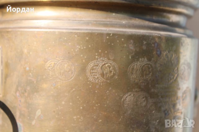 Руски самовар Баташов , снимка 3 - Антикварни и старинни предмети - 37074852