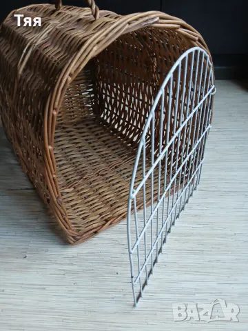 Ратанова клетка /кош, снимка 3 - За котки - 47824673