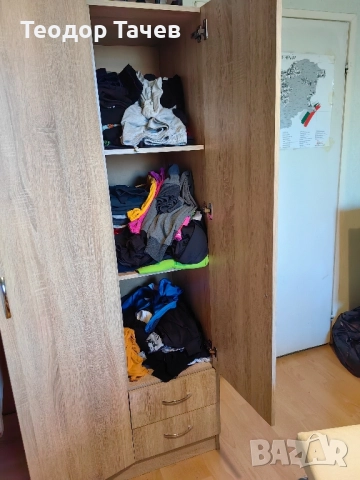 Гардероб и бюро МДФ , снимка 3 - Гардероби - 52220110