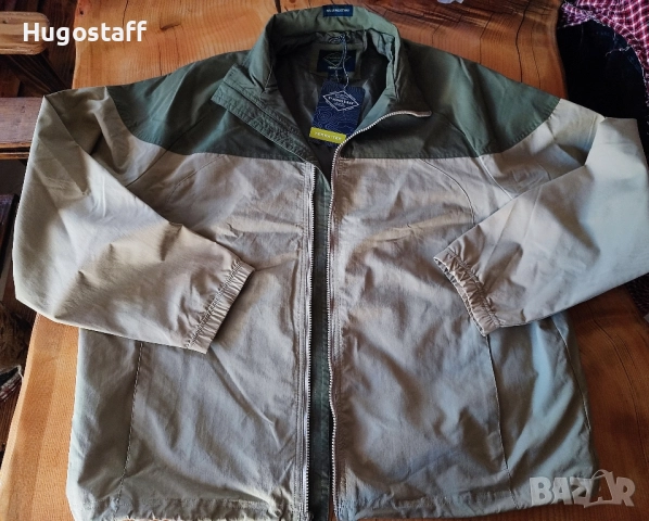 Ново оригинално  яке St John's Bay  Водоустойчива ветровка Хл Зелено,каки
