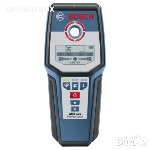 Детектор за напрежение Bosch GMS 120, до 120 мм дълбочина, снимка 1 - Други инструменти - 43046405