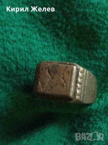 Пръстен стар бронзов 12421