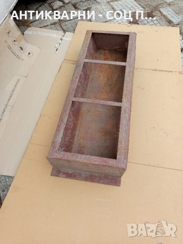 Стара Животинска Хранилка За Фураж Тегло 40кг., снимка 2 - Антикварни и старинни предмети - 51571310