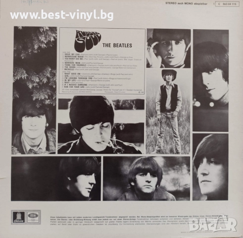 Грамофонна Плоча (The Beatles - Rubber Soul), снимка 2 - Грамофонни плочи - 52678385