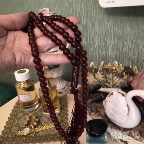 Броеница естествен карнеол 100зърна , снимка 6 - Антикварни и старинни предмети - 37052602