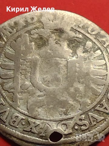 Сребърна монета 6 кройцера Леополд първи Грац Херцогство Щирия 13740, снимка 8 - Нумизматика и бонистика - 42984523