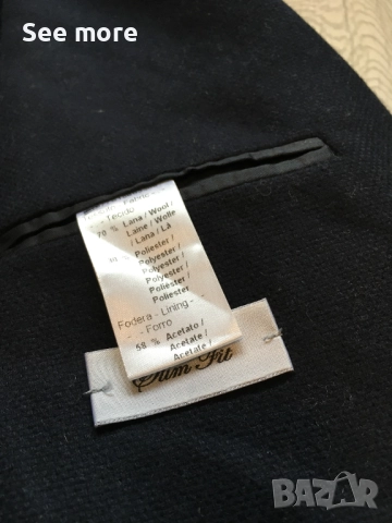 ALESSANDRINI Daniele Alessandrini мъжко сако вълна L, снимка 11 - Сака - 52817150