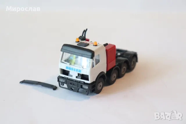 KIBRI H0 1/87 MERCEDES BENZ ТЕЖКОТОВАРЕН ТРАНСПОРТ КАМИОН МОДЕЛ КОЛИЧКА, снимка 8 - Колекции - 50209783