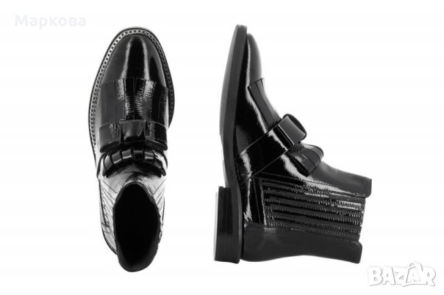 Дамски италиански боти ELVIO ZANON, снимка 2 - Дамски боти - 27845815