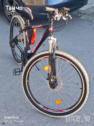 Много запазен планински велосипед Interbike Gepard 27.5 с 21 скорости., снимка 2 - Велосипеди - 51800175
