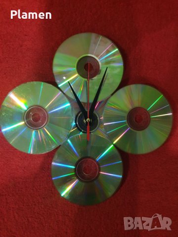 Стенен часовник,ръчна изработка!, снимка 9 - Декорация за дома - 40646933