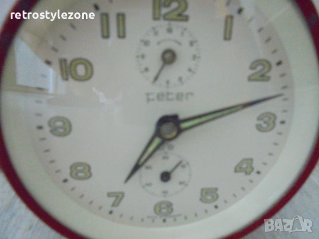 № 8443 Стар часовник - Peter , снимка 5 - Антикварни и старинни предмети - 53121328