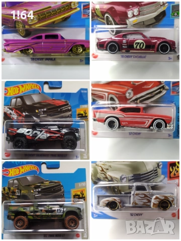 Hot Wheels / Matchbox Chevy , снимка 7 - Колекции - 51296664