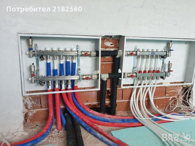 Подово отопление,локално парно и ВиК услуги Пловдив , снимка 9 - Ремонти на баня - 32415119