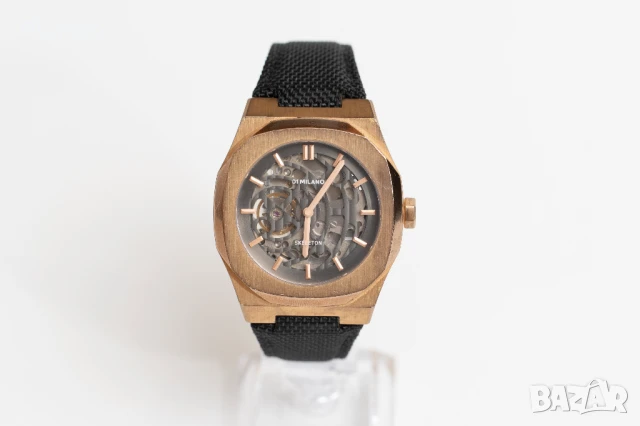 D1 Milano Skeleton Automatic – оригинален, с две каишки