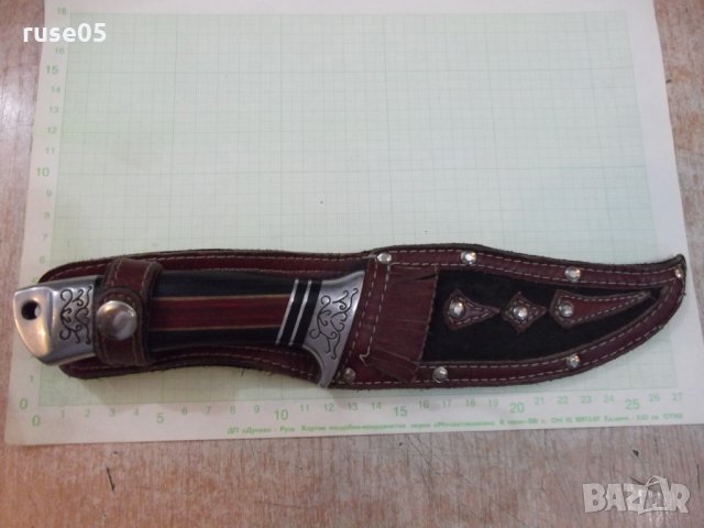 Нож "Columbia USA Saber" с кожена кания, снимка 8 - Ножове - 26338075