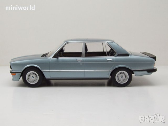 BMW M535i E12 1980 - мащаб 1:18 на Norev моделът е нов в кутия, снимка 3 - Колекции - 43115755