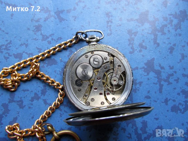 Стар джобен часовник, снимка 8 - Антикварни и старинни предмети - 26393708